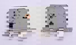 Grey SS Mortice Lock and Key Set, Zinc