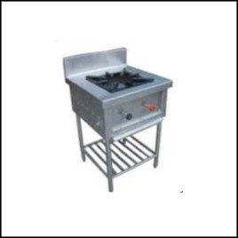 Grey Stainless Steel Single Burner Stove