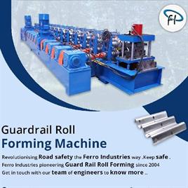 Crash Barrier Roll Forming Machine