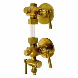 Gunmetal Gauge Glass Valve