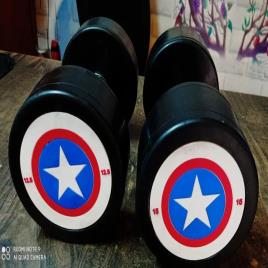 Gym Hex Rubber Dumbbell