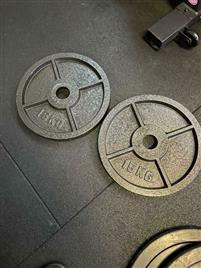 Gym Weight Plate, Cast Iron, 50mm Hole