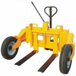 Hand Operated Rough Terrain Pallet Machine, For Material Handling