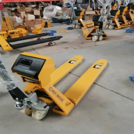 Manual Pallet Machine with Integrated Weigh Scale, 2000 kg