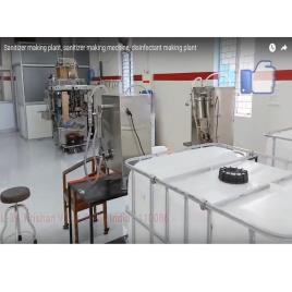 Automated Hand Sanitizer Production Machine