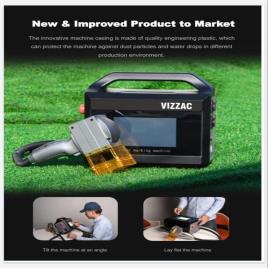 Industrial Fiber Laser Marker, 100 X 100