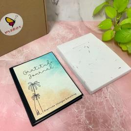 A5 Handmade Paper Gratitude Journal