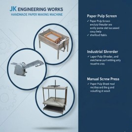 Handcrafted Paper Production Machine