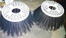 Hard White Road Sweeping Brush