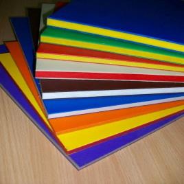 HDPE Colored Plastic Sheet, .5 Thickness