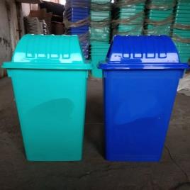 HDPE Square Outdoor Dustbin 120 Liters