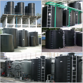 HDPE Vertical Storage Tank (2000L)