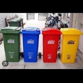 HDPE Wheeled Dustbin, 120 L