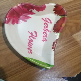 Decorative Heart Shaped Plates