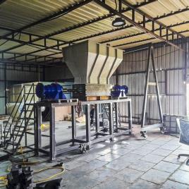 Heavy Duty Metal Shredding Machine