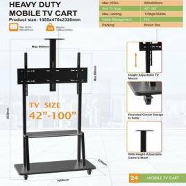 Heavy Duty Mobile TV Equipment