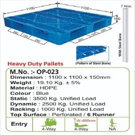 Heavy Duty Plastic Pallets (OP023)