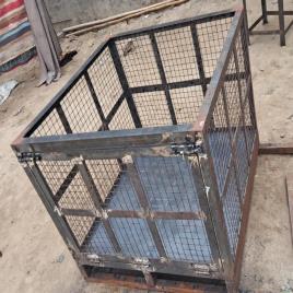 Heavy Mild Steel Mesh Storage Bin