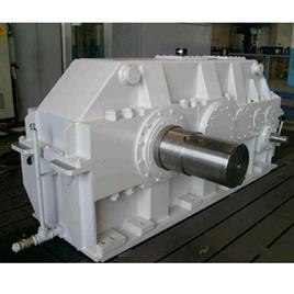 Helical Bevel Gear Reducer - Blue