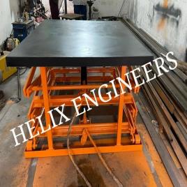 Helix Scissor Industrial Die Lifter, 500 KG Capacity
