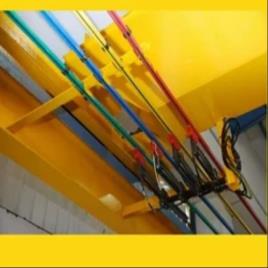 Hercules Galvanized Iron 4-Conductor Shrouded DSL Bus Bar