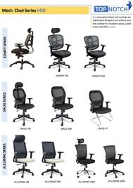 High Back Blue Office Chair