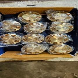 Refrigerant Brass Distributors, Industrial, Gold Finish