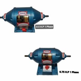 HK POWER 0.5 HP 1 Phase Bench Polisher Machine