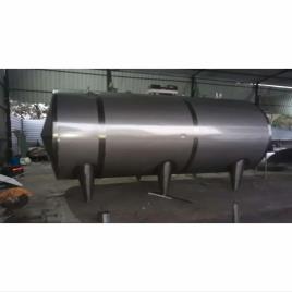 Jacketed Horizontal Milk Tank