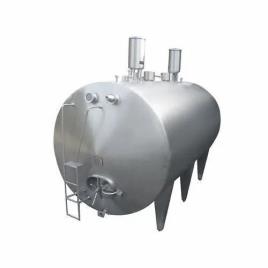 Horizontal Milk Storage Tank