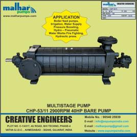 Horizontal Multistage Pump