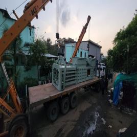 Industrial Horizontal Paper Press