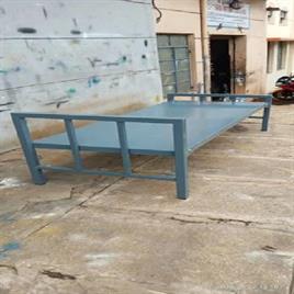 Hostel Mild Steel Single Cot, 2.5 x 6 ft