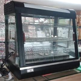 Black Heated Display Case