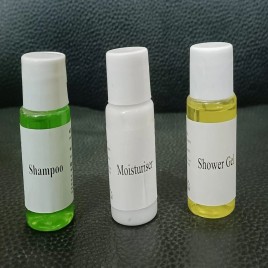 Hotel Amenity Shampoo Bottle