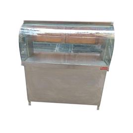 Hottie SS Curved Display Counter for Restaurants