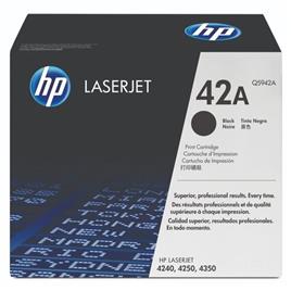 HP 42A Black LaserJet Toner Cartridge