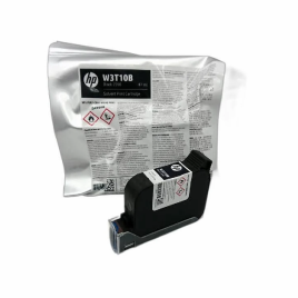Hp W3t10b Black Solvent Ink Cartridge 12.7 mm