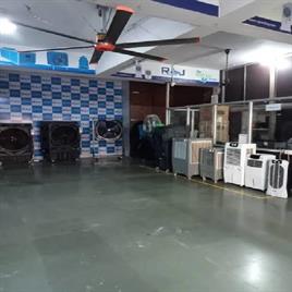 Self Supported Roofing HVLS Fan Device