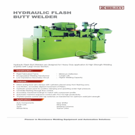 Hydraulic Flash Welding Equipment