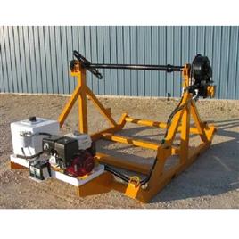 Orange 500Kg Reel Trolley