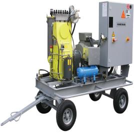 Hydro Blasting Machine, Standard Production