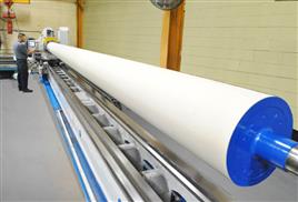 Custom Hypalon Rubber Roller