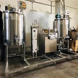 SS Ice Cream Production Plant, 100 L/hr