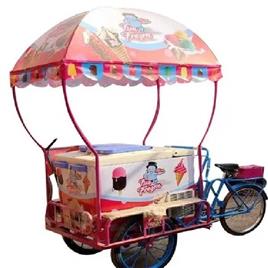 3-Wheel Electric Ice Cream Vending Cart