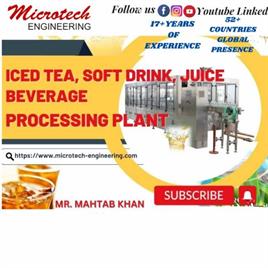 Beverage Processing Plant - 100 to 10000 Ltr