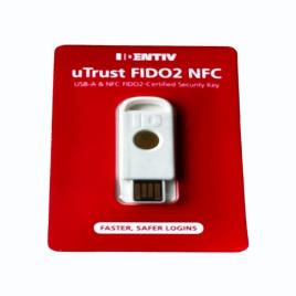 Identiv uTrust FIDO2 NFC USB-A Key