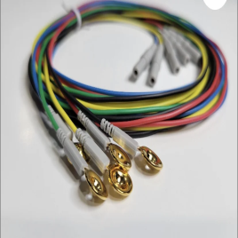 Gold Cup EEG Electrodes dry, Alpha Frequency