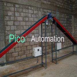 Inclined Belt Conveyor for Packaging