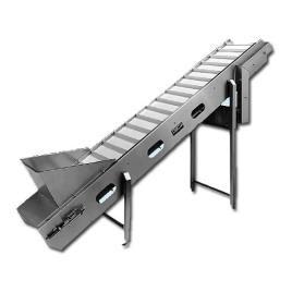 Inclined Cleated Belt Conveyor Machine